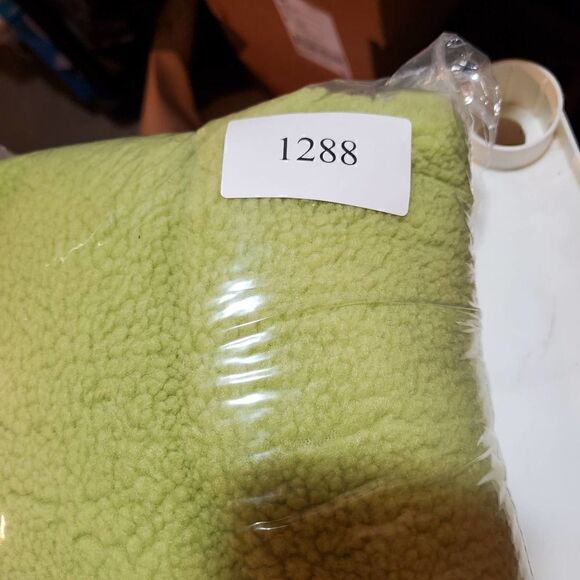 Lands End Jacket Womens XS 2-4 Green Fleece 1/4 Zip Sherpa Pullover - Picture 6 of 6